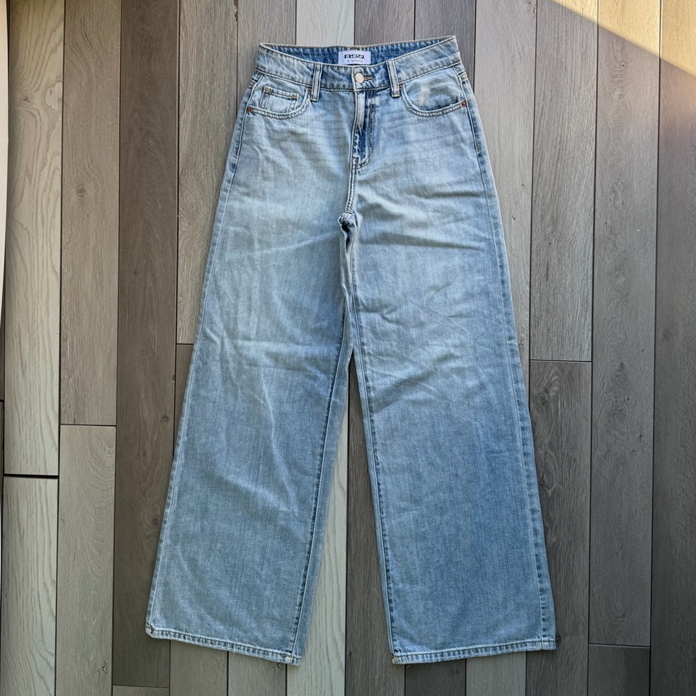 RSQ Women’s High Rise Wide Leg Jeans